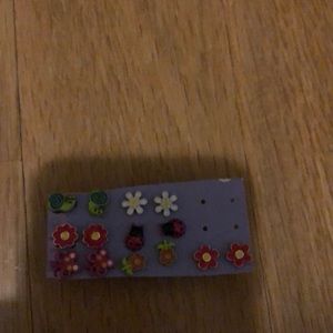 Seven pack of earrings